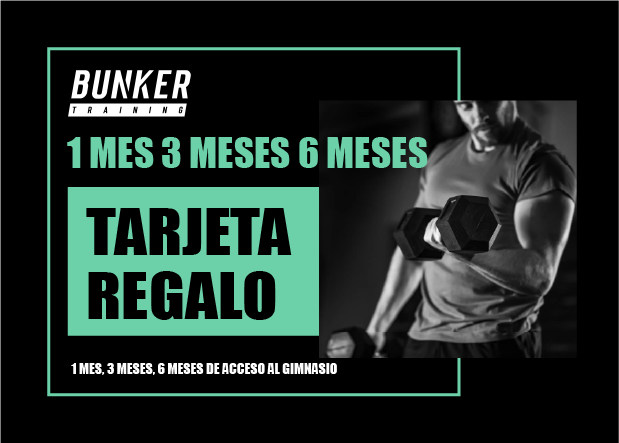 Tarjeta Regalo Gimnasio – Elige la tarifa y la duración